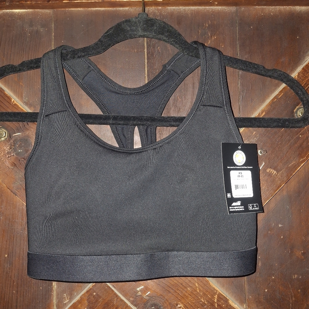 Avia Charcoal Sports Bra